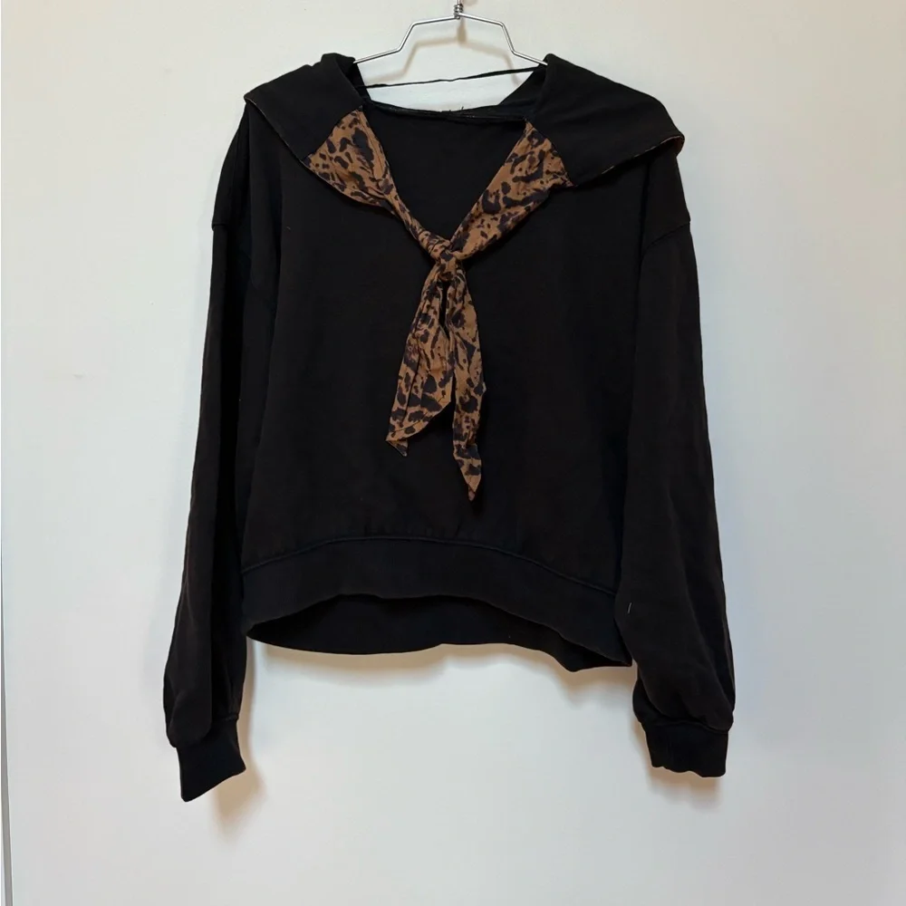 NWOT Free People Headscarf Hoodie Size Small